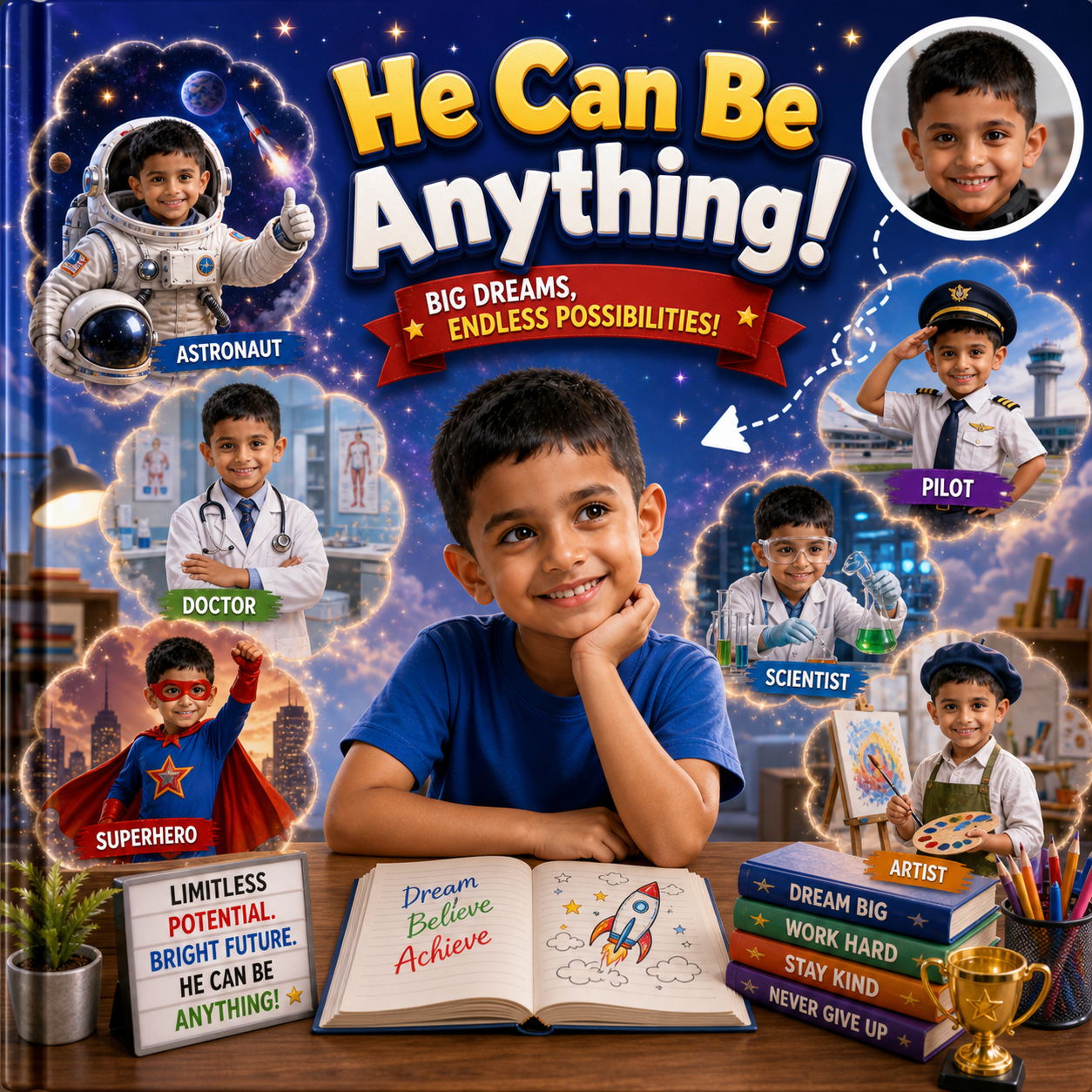 Personalized Story Book - Your Child as the Hero