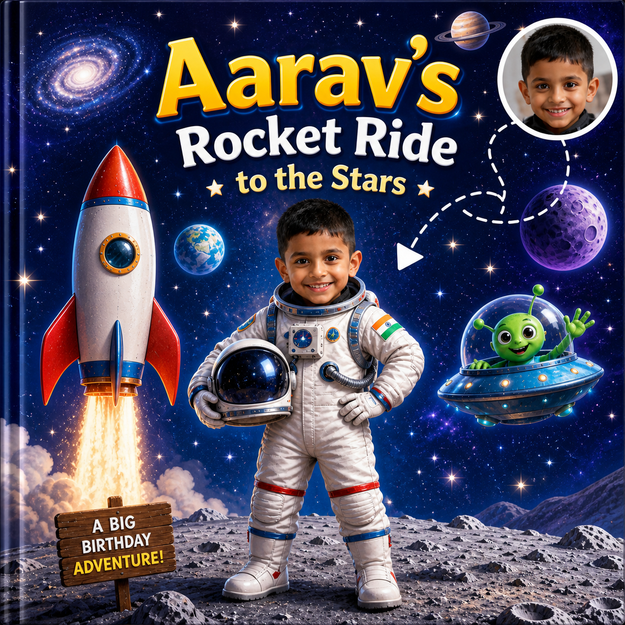 Personalized Story Book - Your Child as the Hero